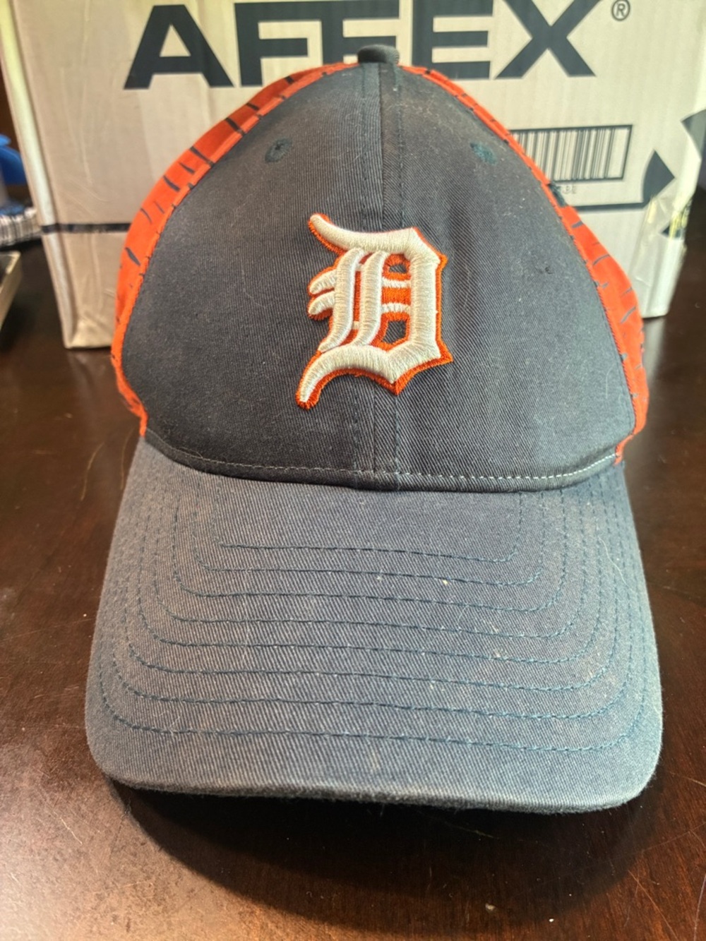 New Era Detroit Tigers Navy and Orange Ball Cap